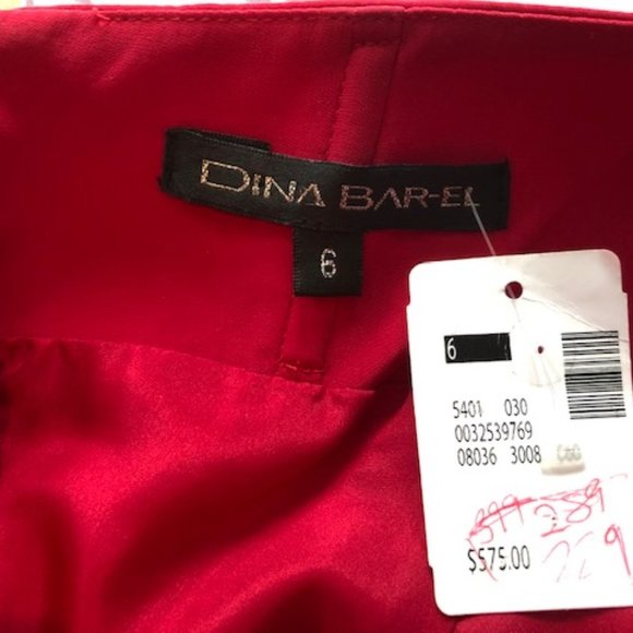 DINA BAR-EL Cocktail Dress. NWT! - Picture 3 of 3